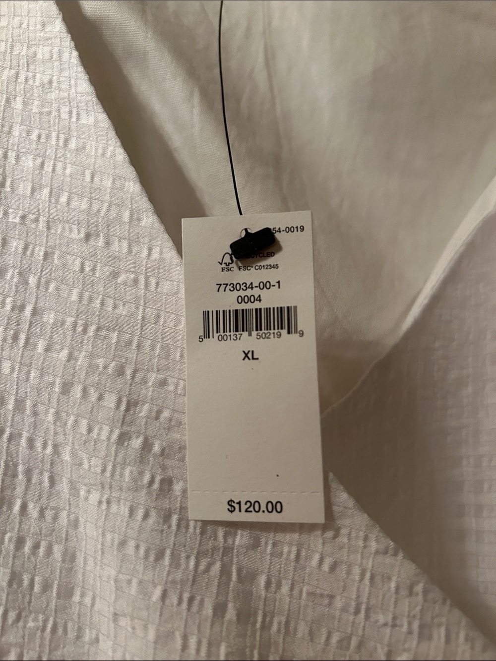 Banana Republic White Sleeveless Wrap Mini Dress with Waist Tie - Picture 3 of 5